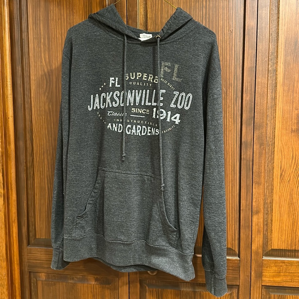 Gray hoodie, size medium